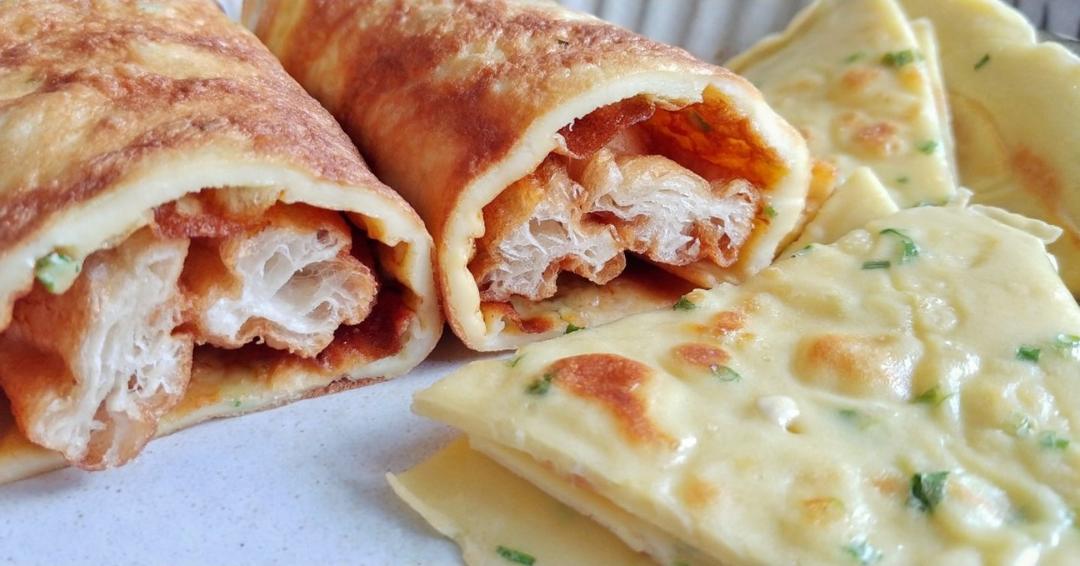 【鸡蛋卷饼】