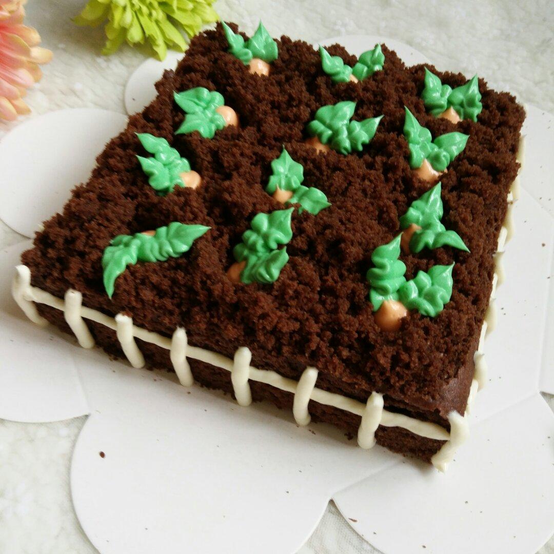 充满童趣的可爱胡萝卜蛋糕