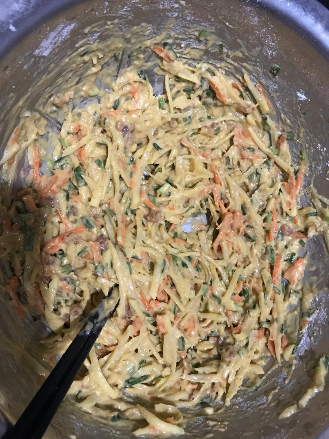 土豆饼(土豆胡萝卜丝饼)