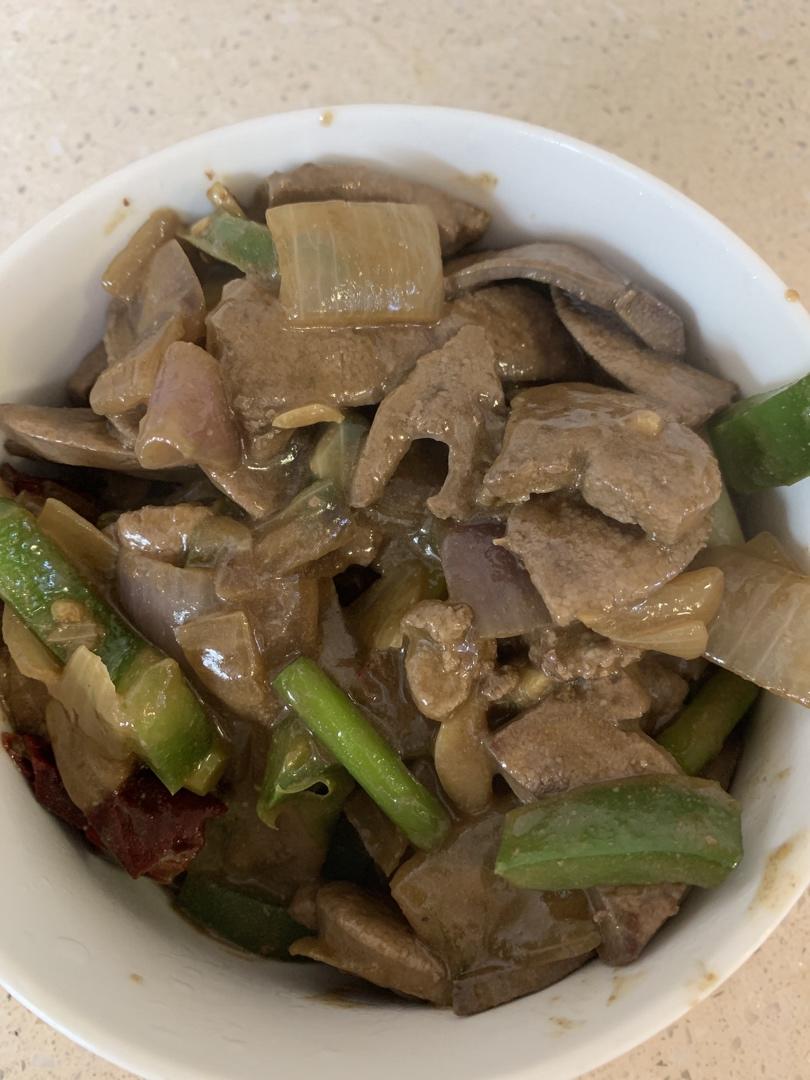 嫩炒猪肝