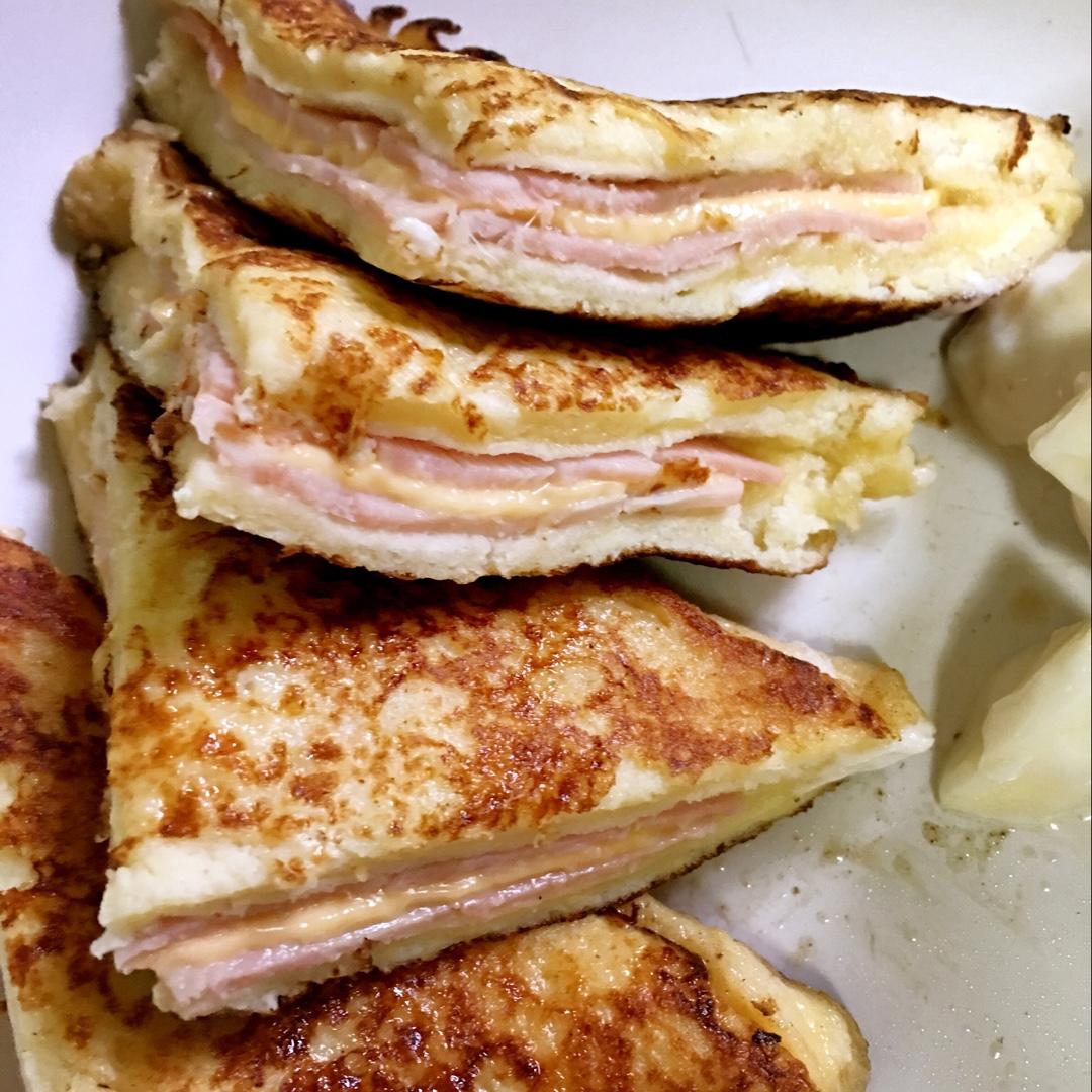 港式小食火腿西多士