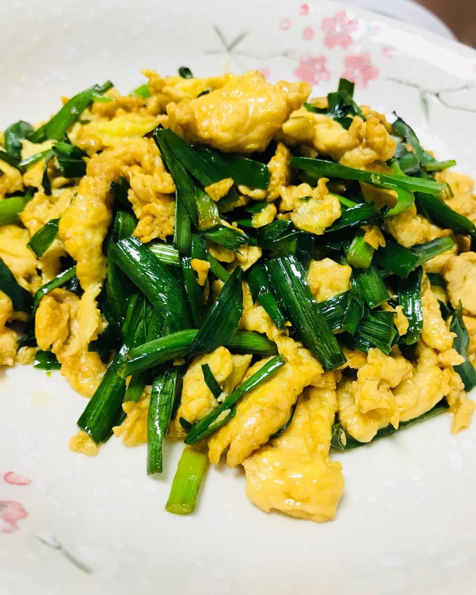 韭菜炒鸡蛋