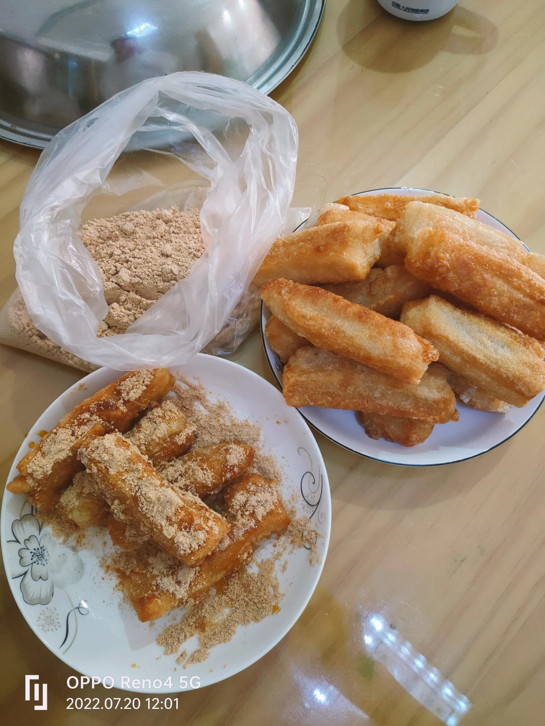 超好吃的红糖糍粑