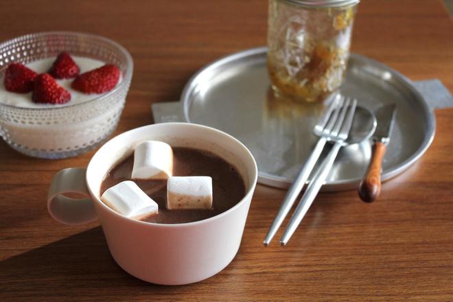 Nutella巧克力酱热可可的做法