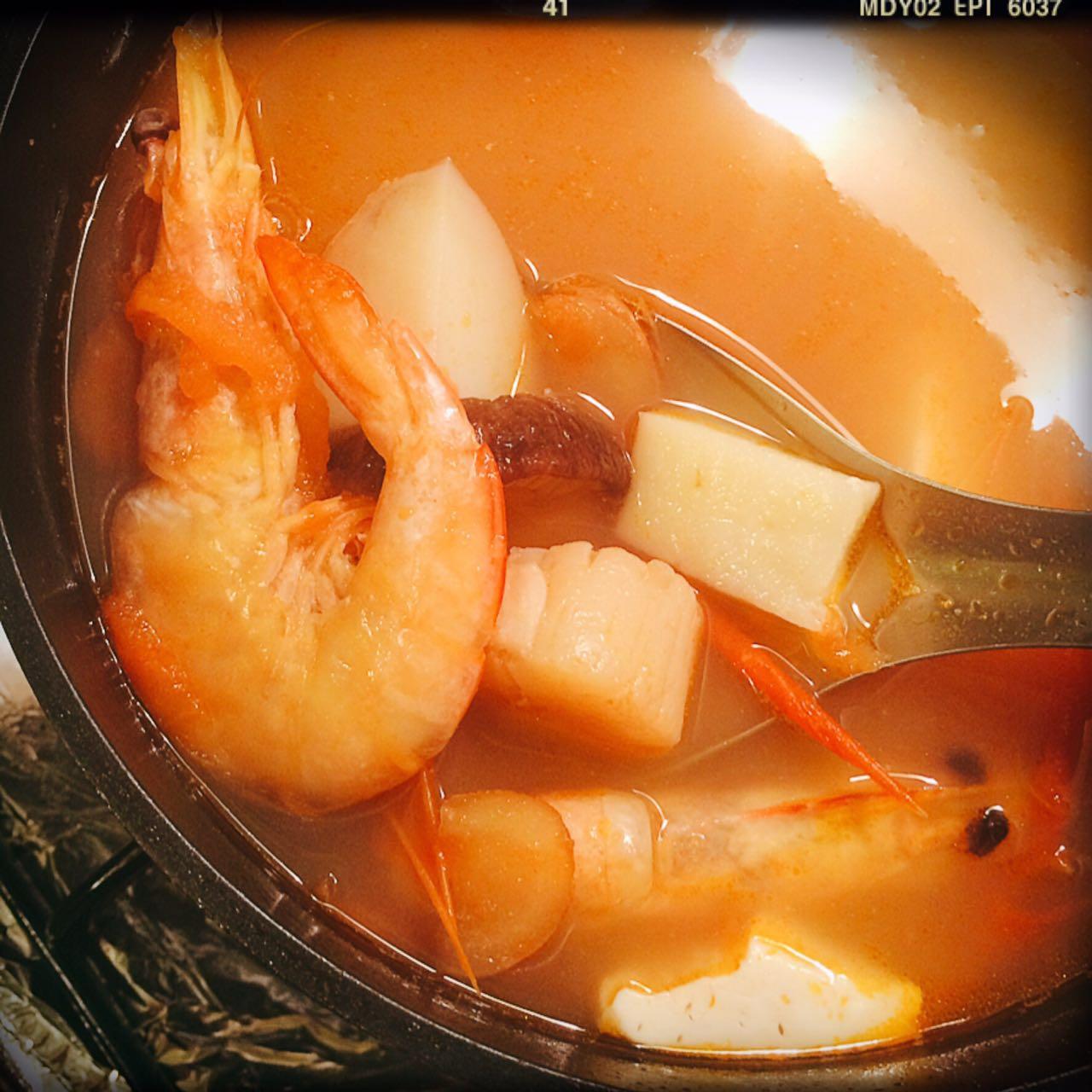 海鲜番茄豆腐汤