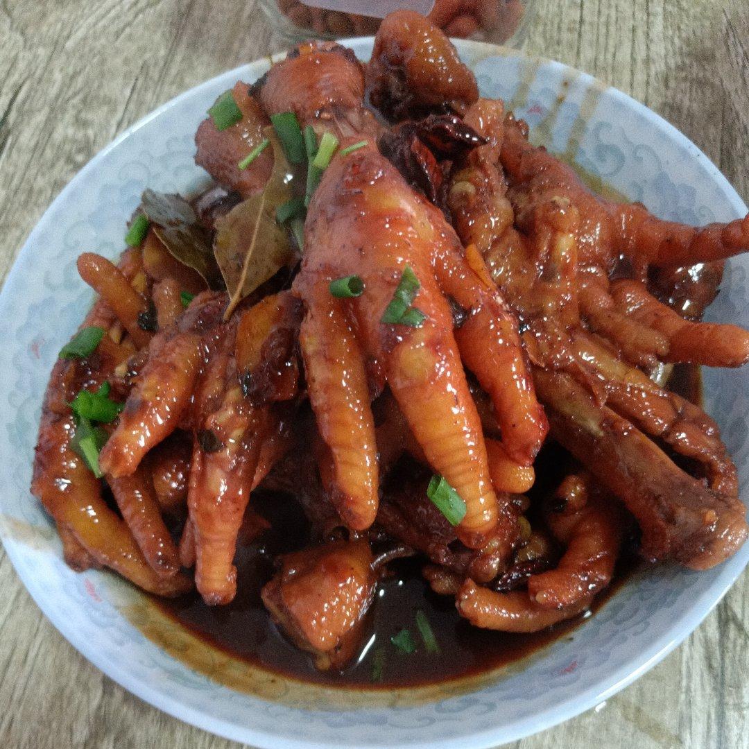 秘制红烧鸡爪
