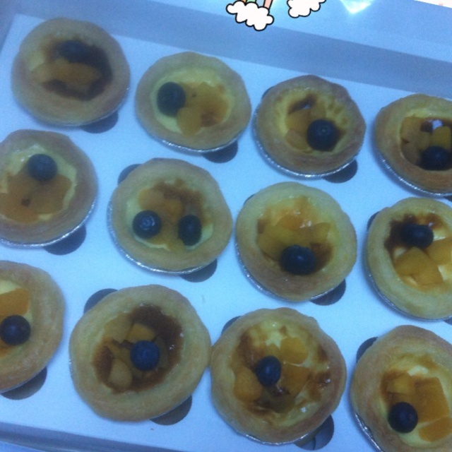 黄桃蛋挞