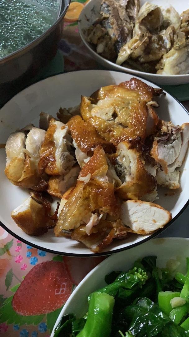 一起来吃鸡（脆皮烤鸡）