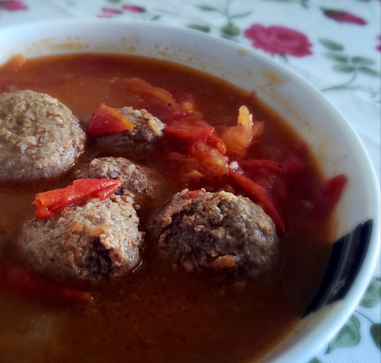 番茄牛肉丸汤