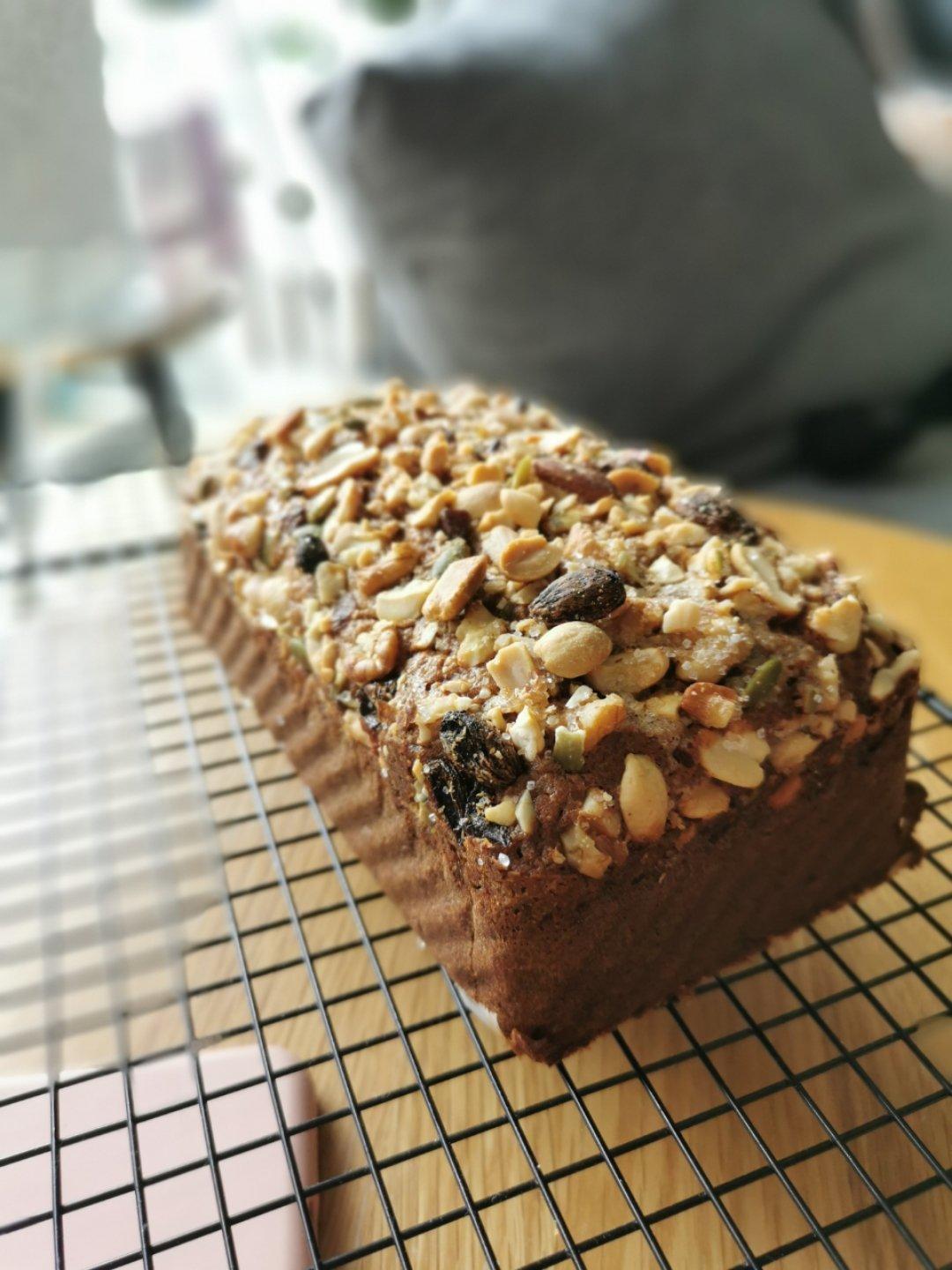 香蕉核桃磅蛋糕 Banana & Walnut Pound Cake