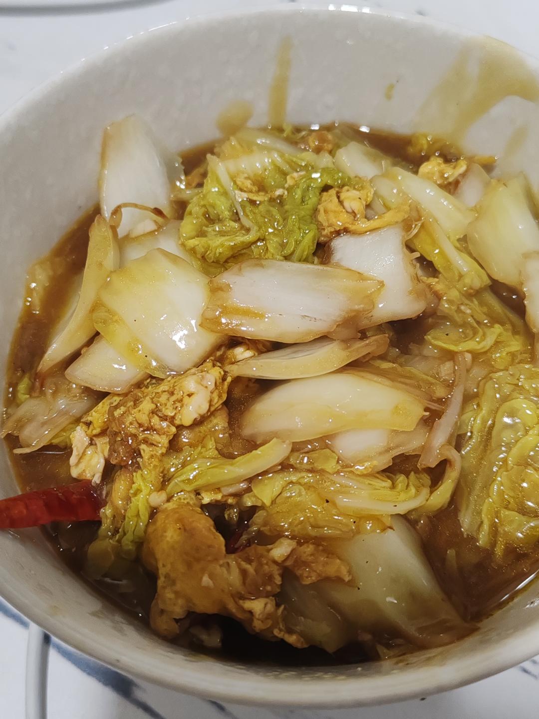 爆下饭的酸辣白菜（零难度）