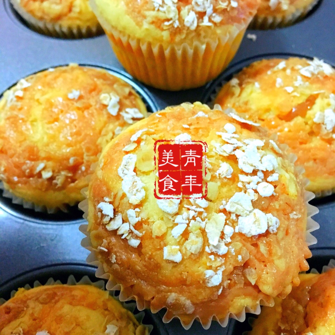 【视频食谱】太妃海盐马芬