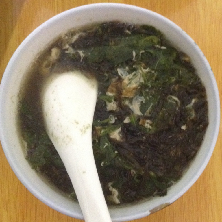 清香菊花脑蛋羹