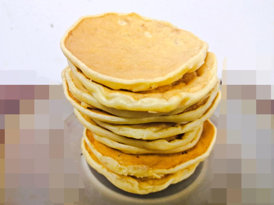 香蕉酸奶松饼（无糖无油）