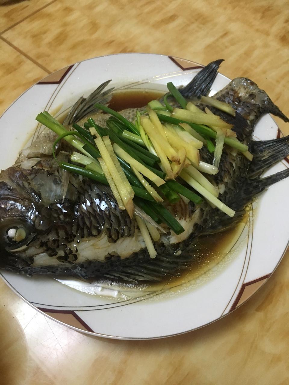 smile方做的清蒸非洲鲫鱼