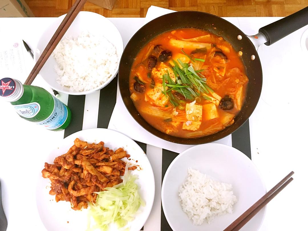 韩式辣炒猪肉（拌饭）