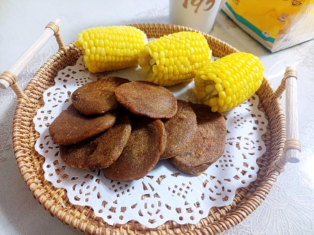 红糖麦煎(家乡小吃)