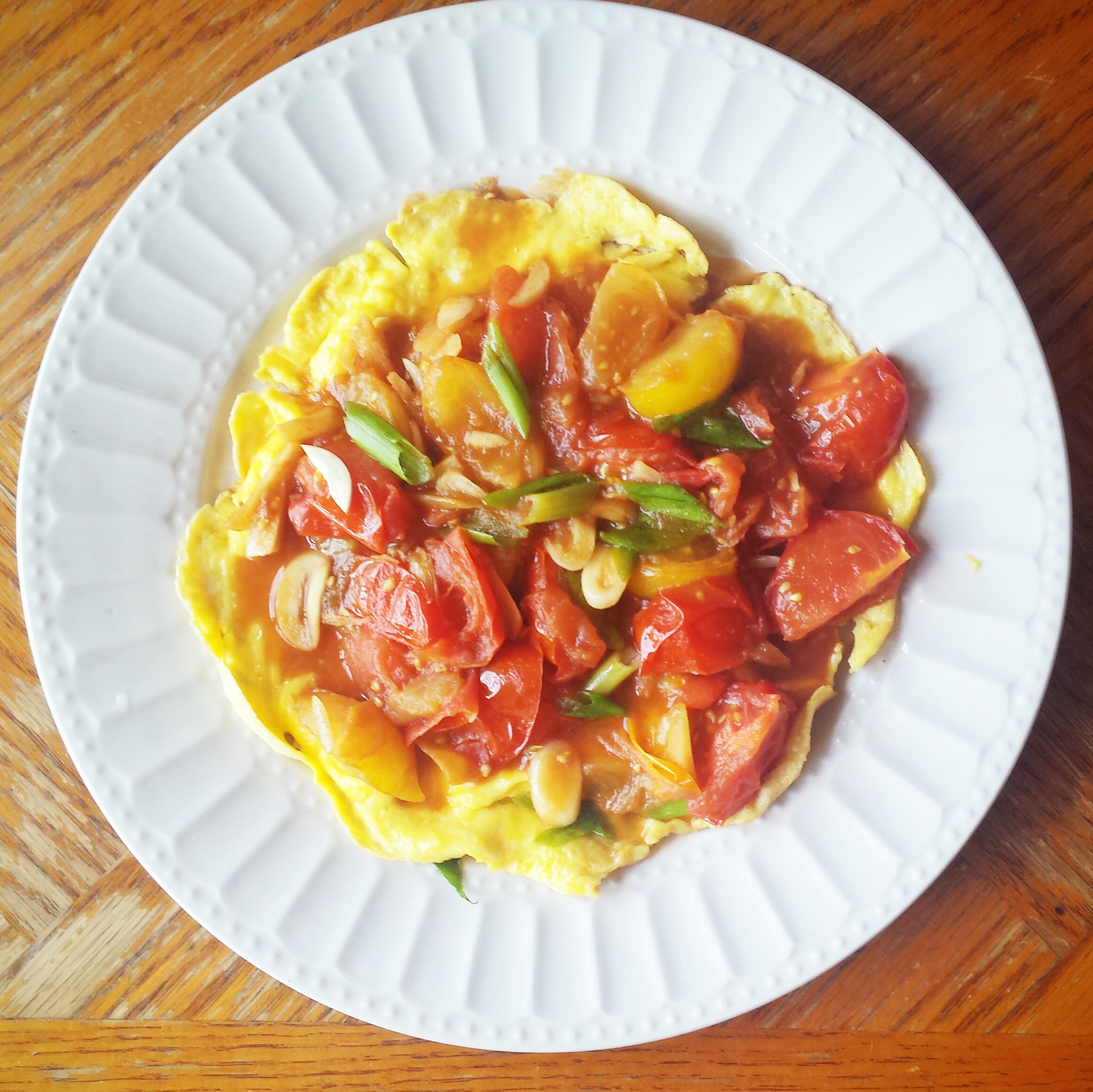 小番茄酸甜酱烘蛋