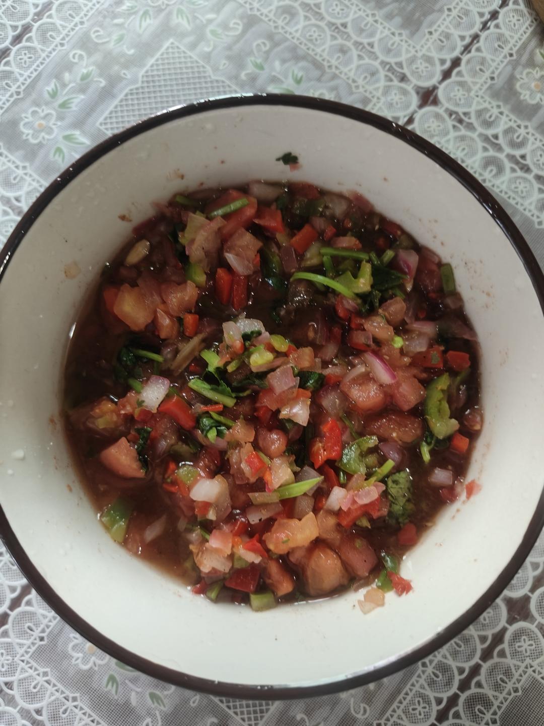 墨西哥经典莎莎酱（salsa）