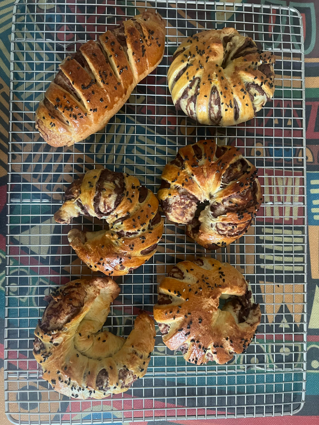 烤箱版豆沙面包