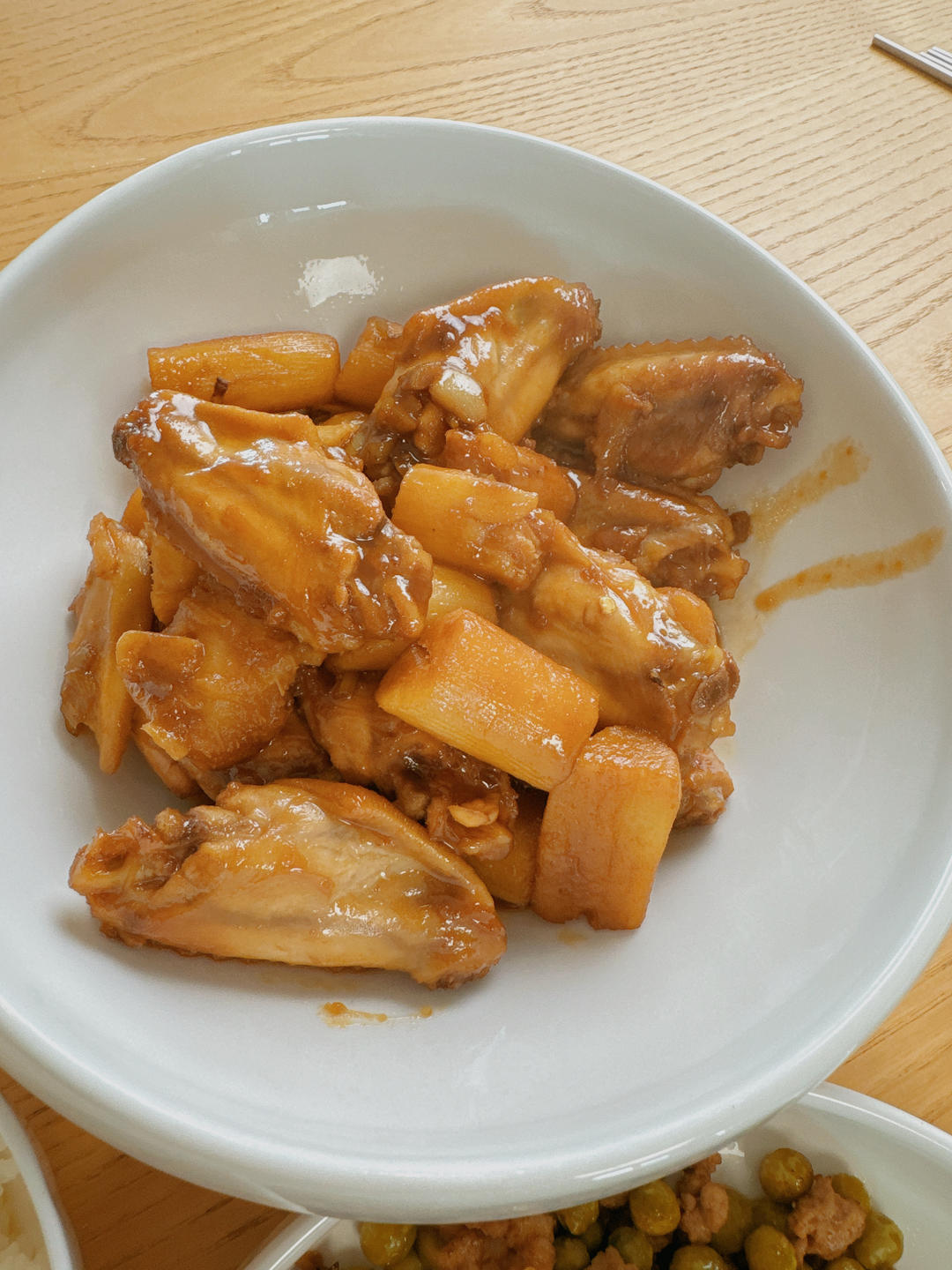 山药炖鸡翅