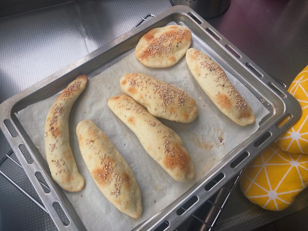 不用发面，简单易做，酥脆可口的空心糖烧饼