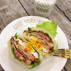 #早餐分享#三明治#美好的一天从早餐开始#的做法 步骤2