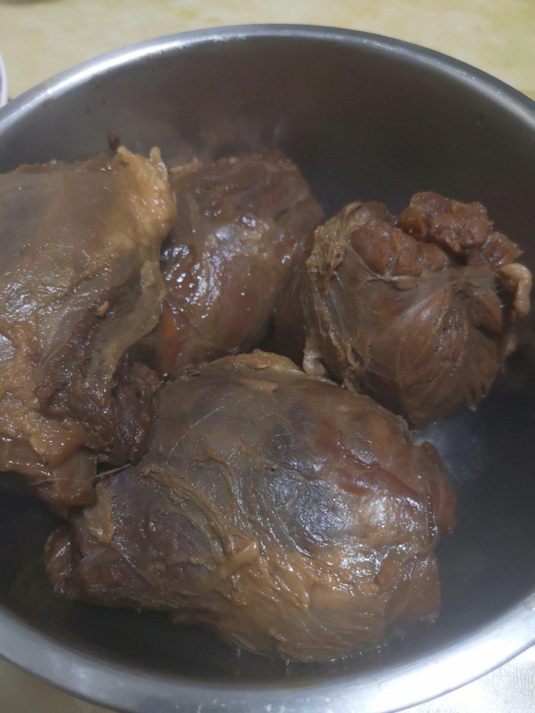 油酥火烧&古法酱牛肉