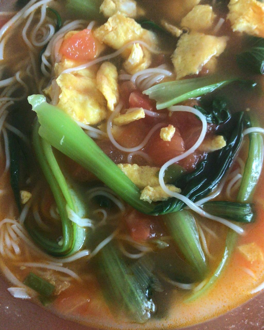 超级入味好吃的番茄鸡蛋面