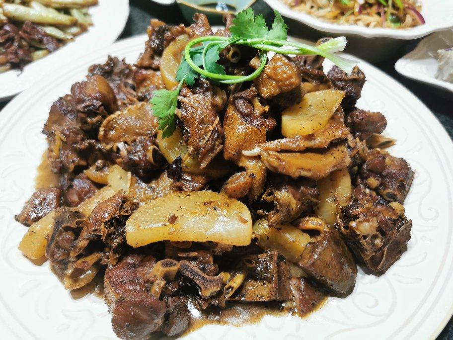 快手菜~杏鲍菇炒鹅肝