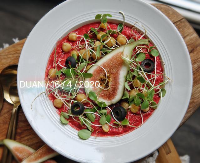 春日鹰嘴豆泥沙拉的做法