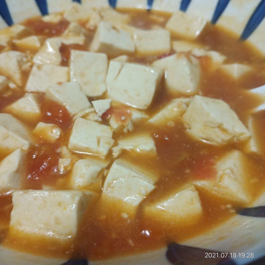 便宜简单但巨下饭的番茄炖豆腐