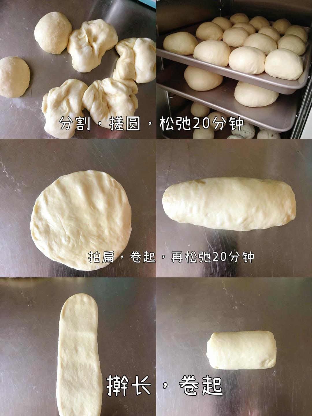 纯奶手撕吐司的做法 步骤1