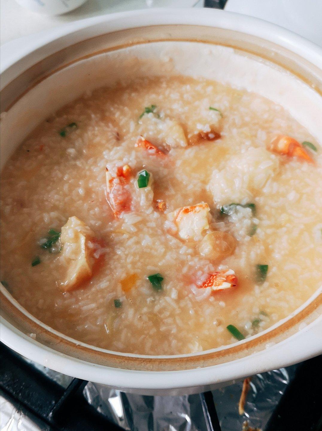 刘太太小厨房做的龙虾粥三亚版