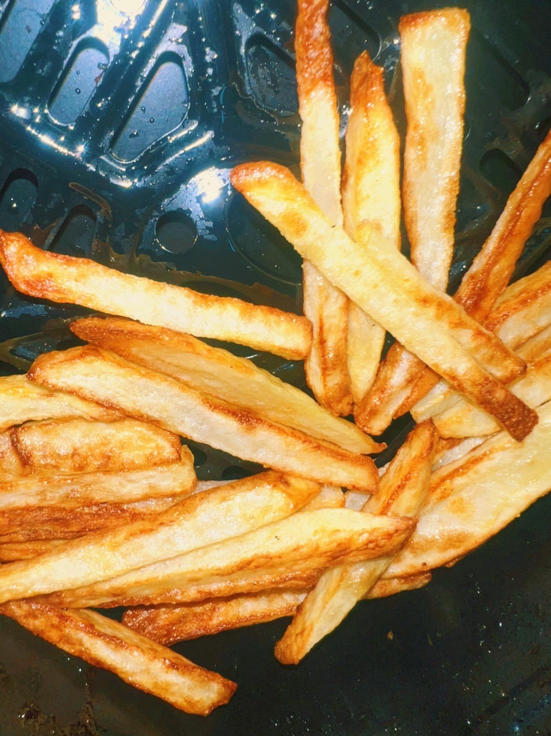 0失败！超简单！很省油！空气炸锅版薯条，现做现吃哦
