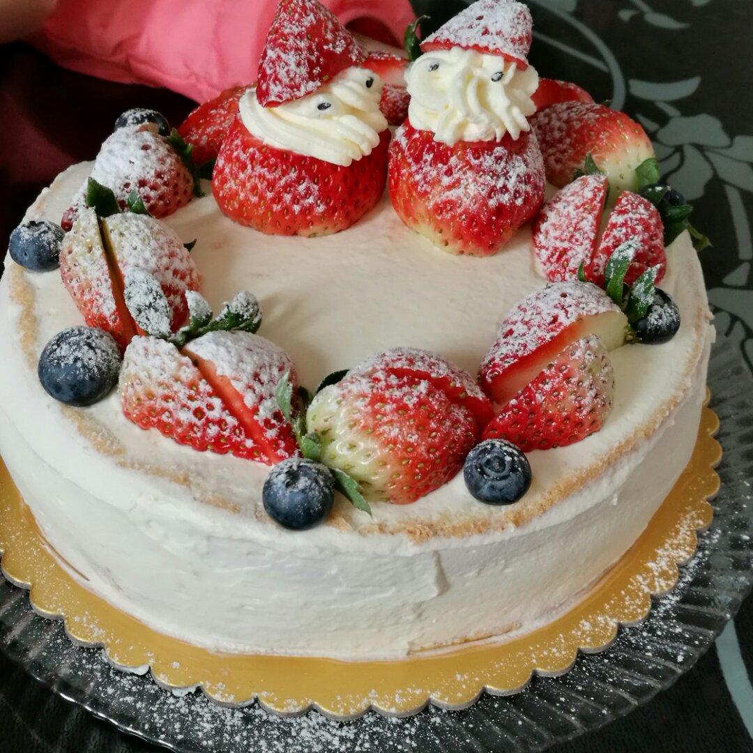 圣诞呆萌裸蛋糕