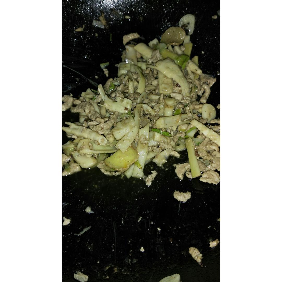 笋丝炒肉丝