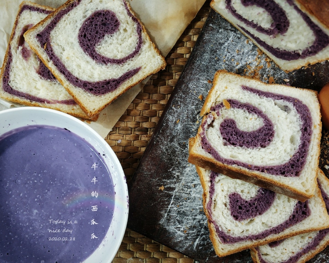 紫薯吐司&紫薯奶昔🦄