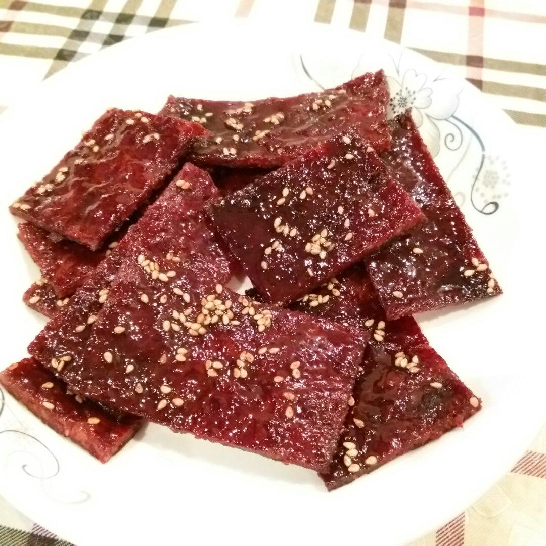 自制超好吃的—蜜汁猪肉脯