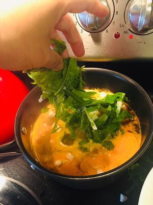 快手韩式减脂无油豆腐粉丝汤的做法 步骤6