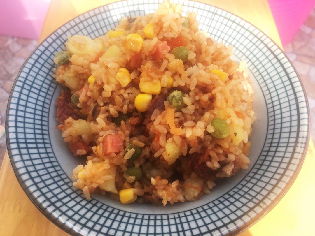 网红懒人闷饭