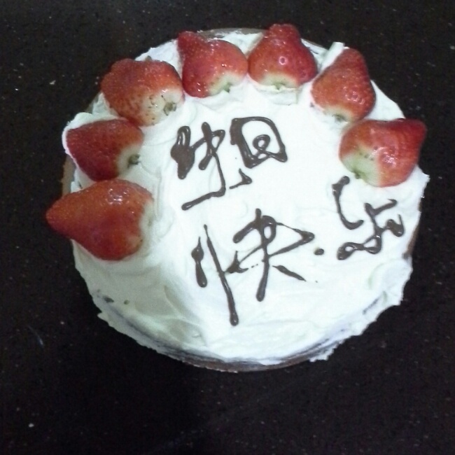 简单好做的8寸戚风蛋糕