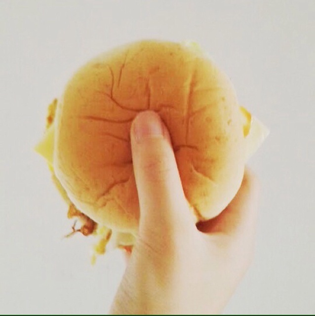 自制营养肉饼汉堡包