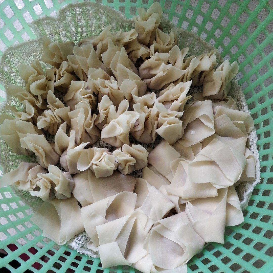 小馄饨的包法