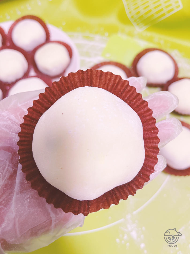 腹黑白胖子——奥利奥雪媚娘