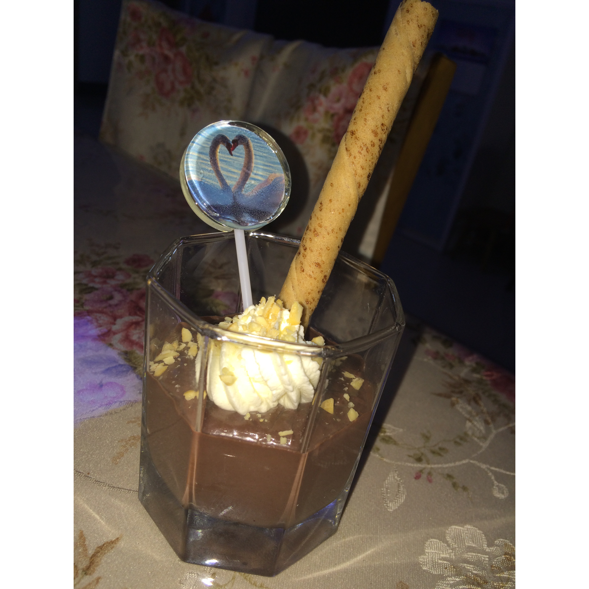 情人节巧克力布丁 Chocolate Pudding