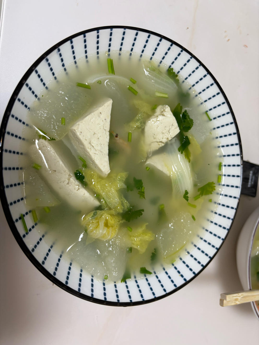 冬瓜豆腐虾米汤