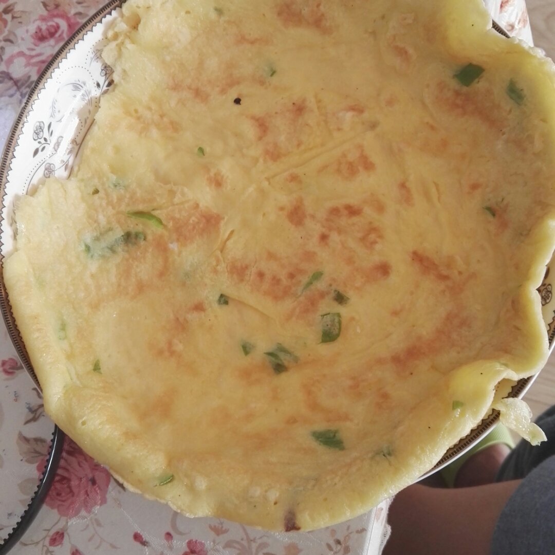 葱花鸡蛋饼