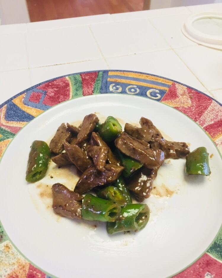 杭椒牛柳