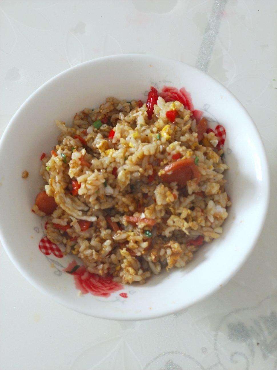 酱油炒饭(超级简单)